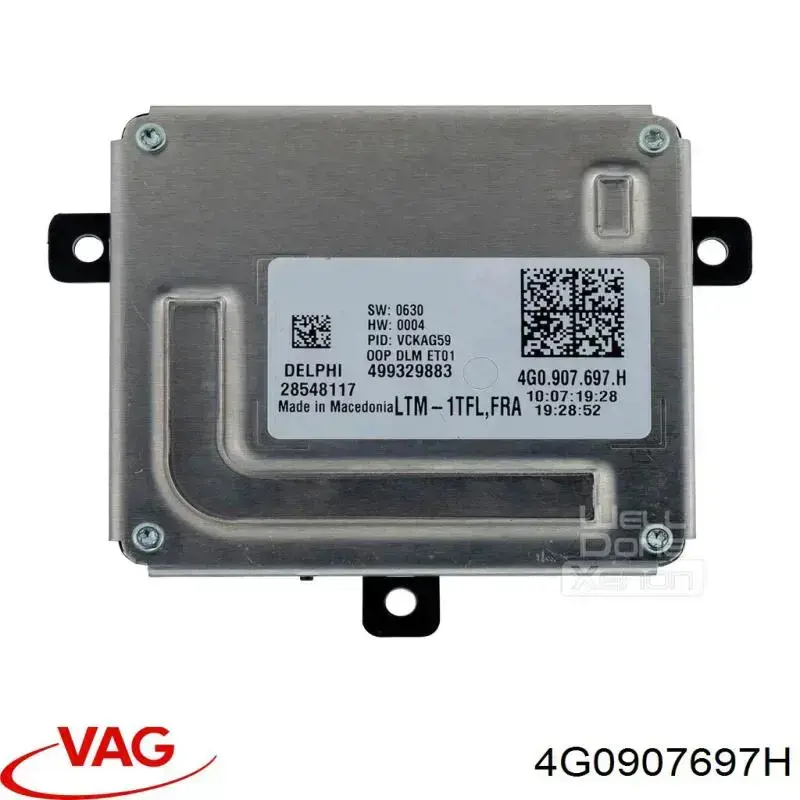 Urządzenie zapłonowe (ksenon) VAG 4G0907697H cena, od 137,91 USD
