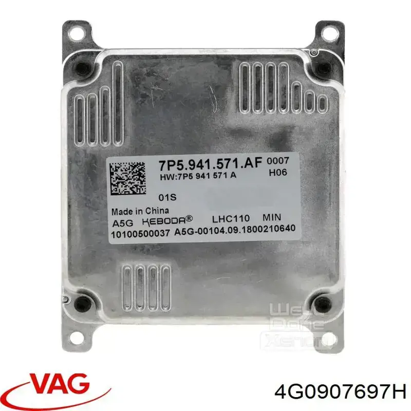 Do koszyka 4G0907697H VAG Urządzenie zapłonowe (ksenon)