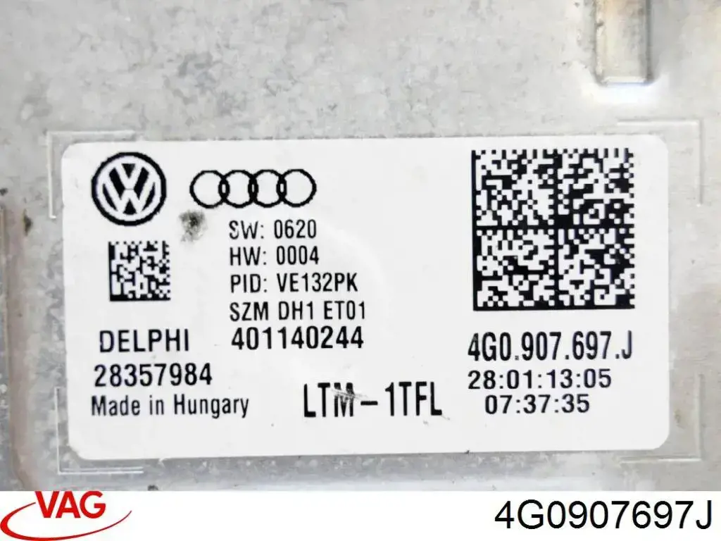  4G0907697J VAG