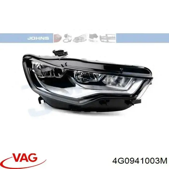 Reflektor lewy VAG 4G0941003M cena, od 245,84 USD