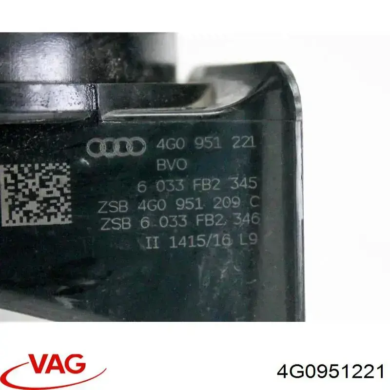 4G0951221 VAG Sygnał dźwiękowy (klakson)