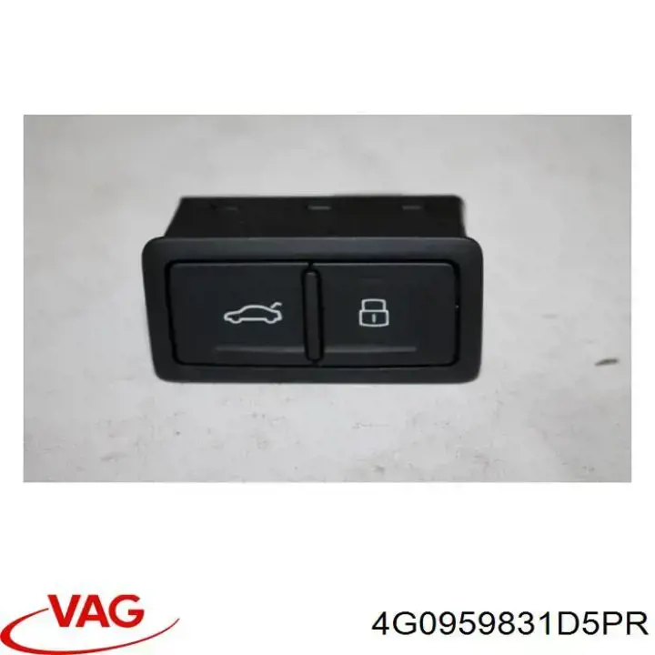 4G0959831D5PR VAG Przycisk blokady klapy bagażnika (drzwi 3/5)