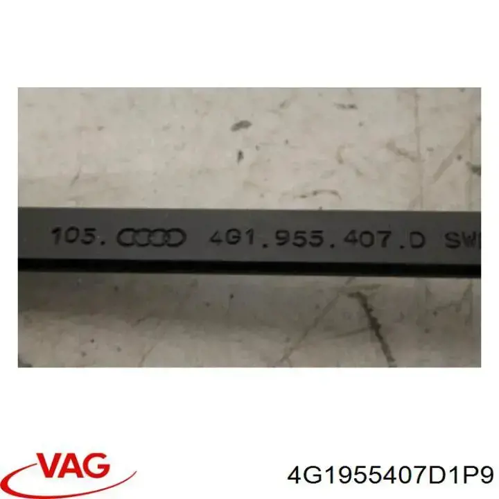 Do koszyka 4G1955407D1P9 VAG Ramię wycieraczki szyby przedniej