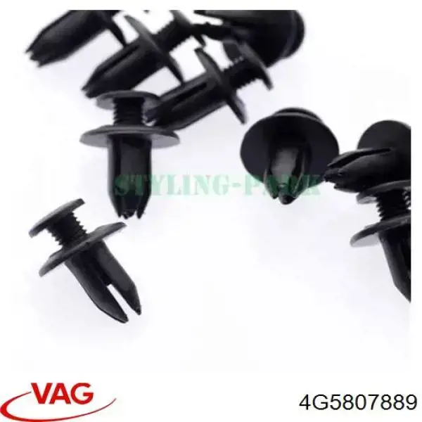 Wspornik zderzaka tylnego lewy VAG 4G5807889 cena, od 19,27 USD
