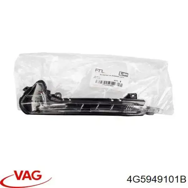 Do koszyka 4G5949101B VAG Kierunkowskaz lusterka lewy
