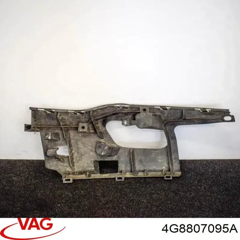 Do koszyka 4G8807095A VAG Wspornik zderzaka przedniego lewy