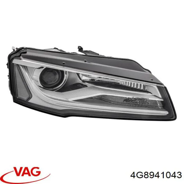 Reflektor lewy VAG 4G8941043 cena, od 801,27 USD