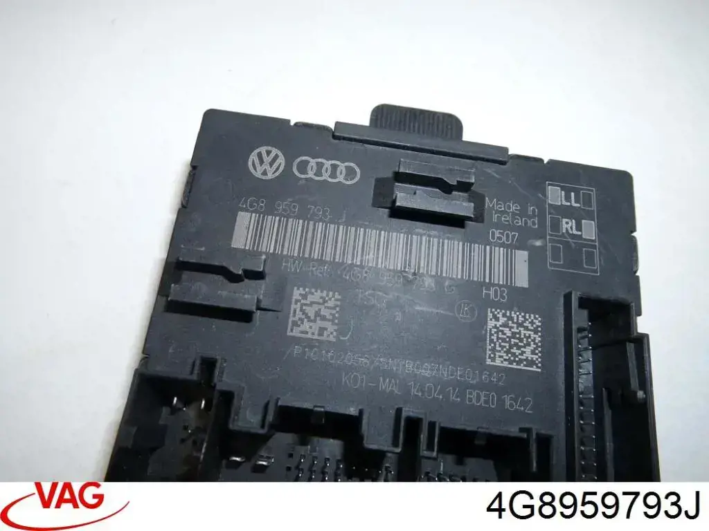 Blok komfortu przednich drzwi VAG 4G8959793J cena, od 93,64 USD