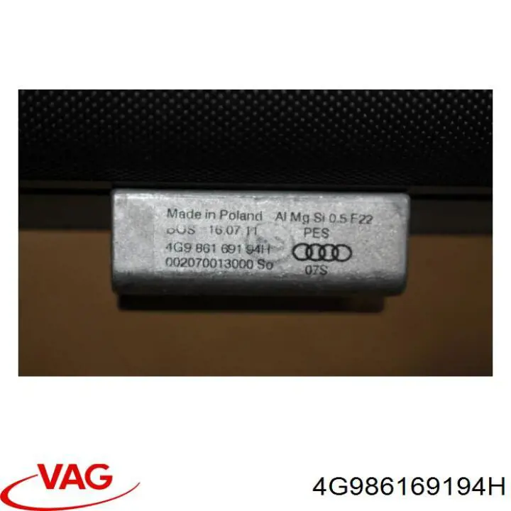  VAG 4G986169194H cena, od 69,02 USD