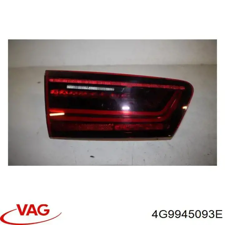 Lampa zespolona tylna lewa wewnętrzna VAG 4G9945093E cena, od 223,52 USD