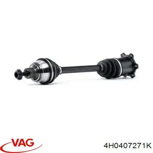 Do koszyka Półoś napędowa przednia lewa Audi A6 C7 4G2, 4GC