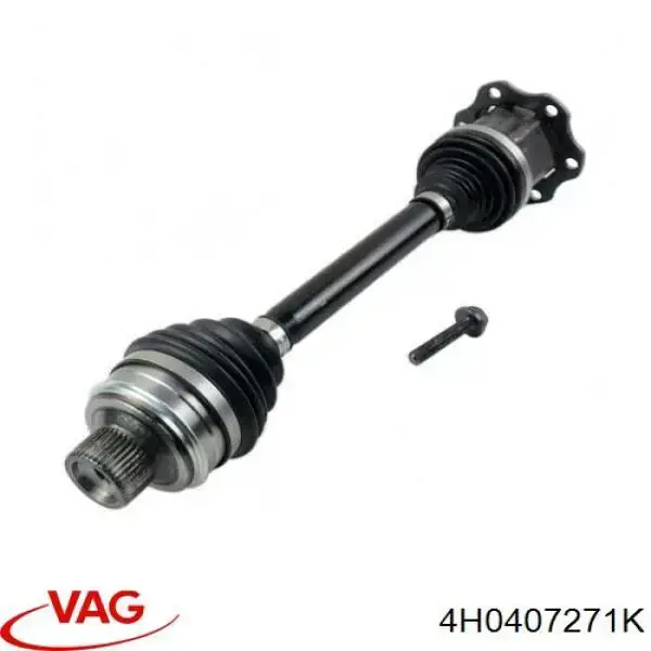 Półoś napędowa przednia lewa do Audi A6 C7 4G2, 4GC