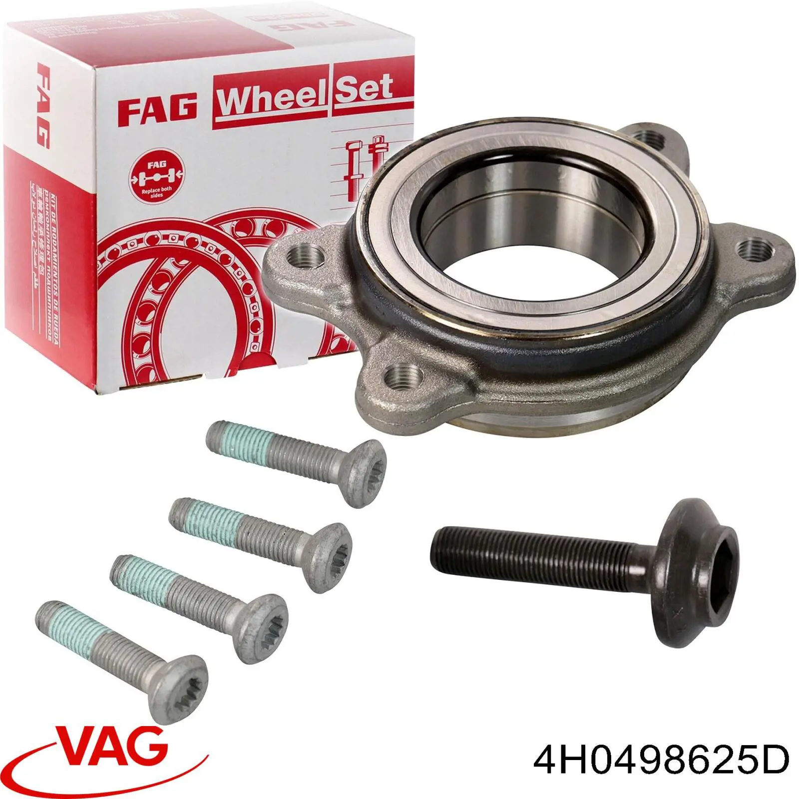 Do koszyka 4H0498625D VAG Łożysko piasty przedniej