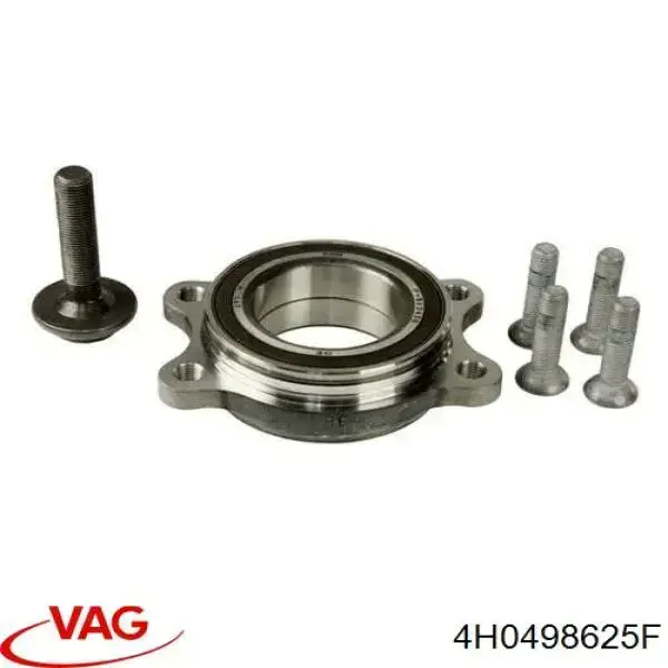 Łożysko piasty przedniej VAG 4H0498625F cena, od 63,52 USD