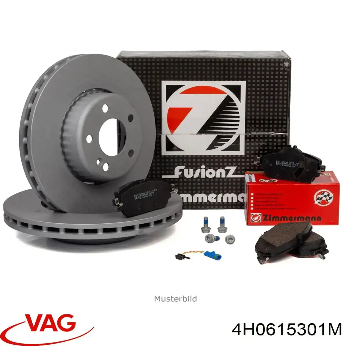 Tarcza hamulcowa przednia VAG 4H0615301M cena, od 531,44 USD