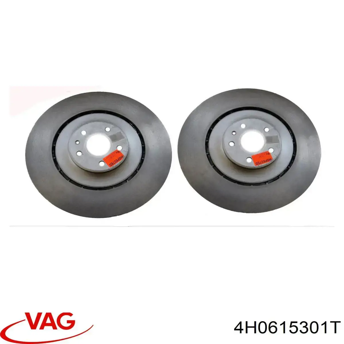 Tarcza hamulcowa przednia VAG 4H0615301T cena, od 531,44 USD