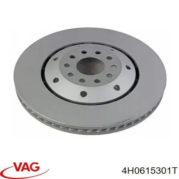 Do koszyka 4H0615301T VAG Tarcza hamulcowa przednia