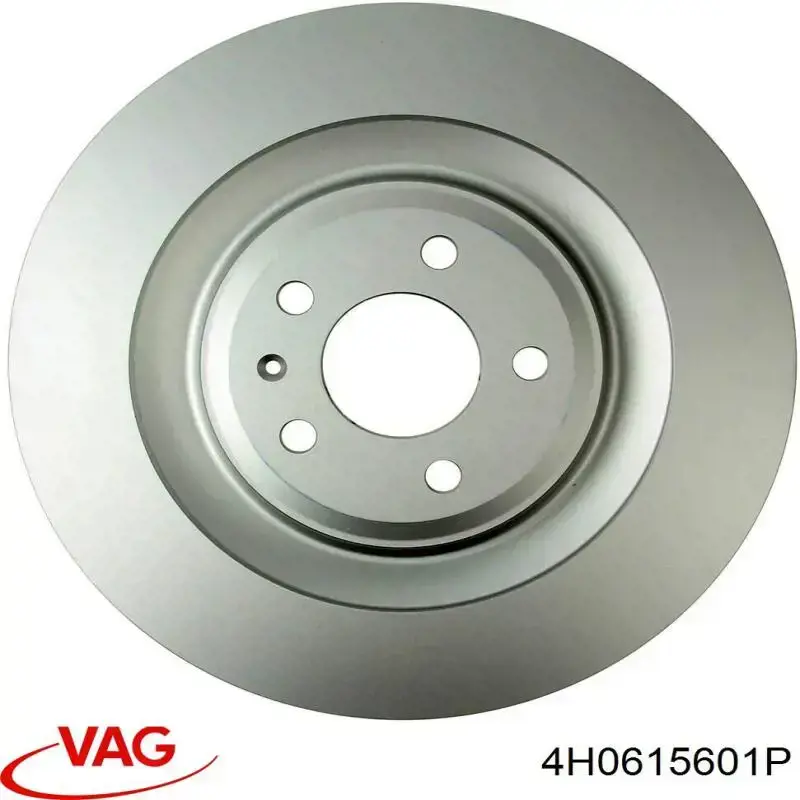 Do koszyka 4H0615601P VAG Tarcza hamulcowa tylna