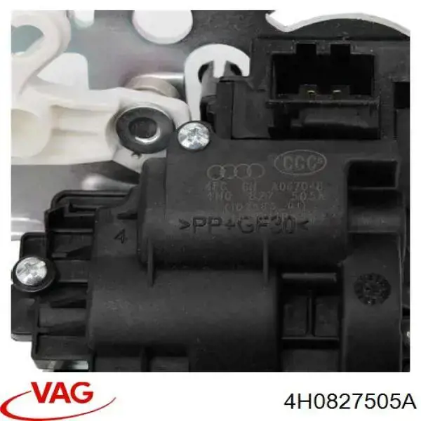 Zamek klapy bagażnika (3/5 drzwi tylnych) VAG 4H0827505A cena, od 45,97 USD