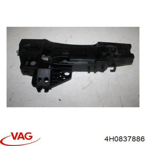 Pałąk zewnętrznej klamki drzwi prawych VAG 4H0837886 cena, od 71,51 USD