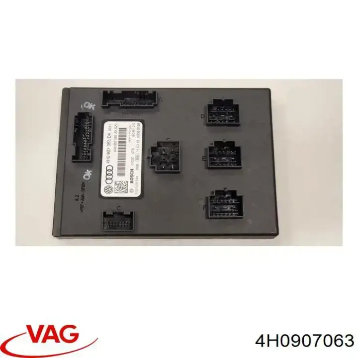 4H0907063 VAG Sterownik instalacji elektrycznej wnętrza