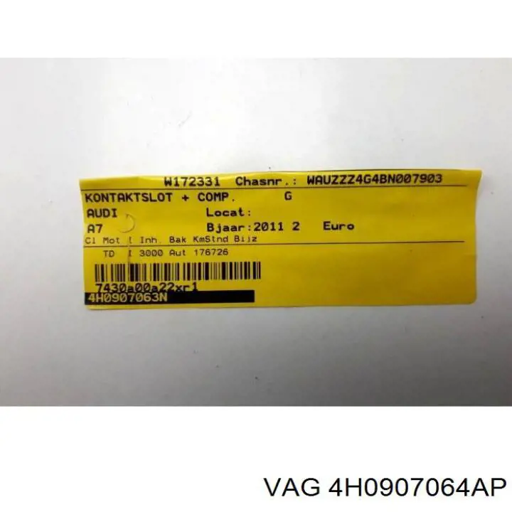 Blok komfortu Audi A7 Sportback liftback (4GA, 4GF) (2010 - 2018) cena, od 112,82 USD