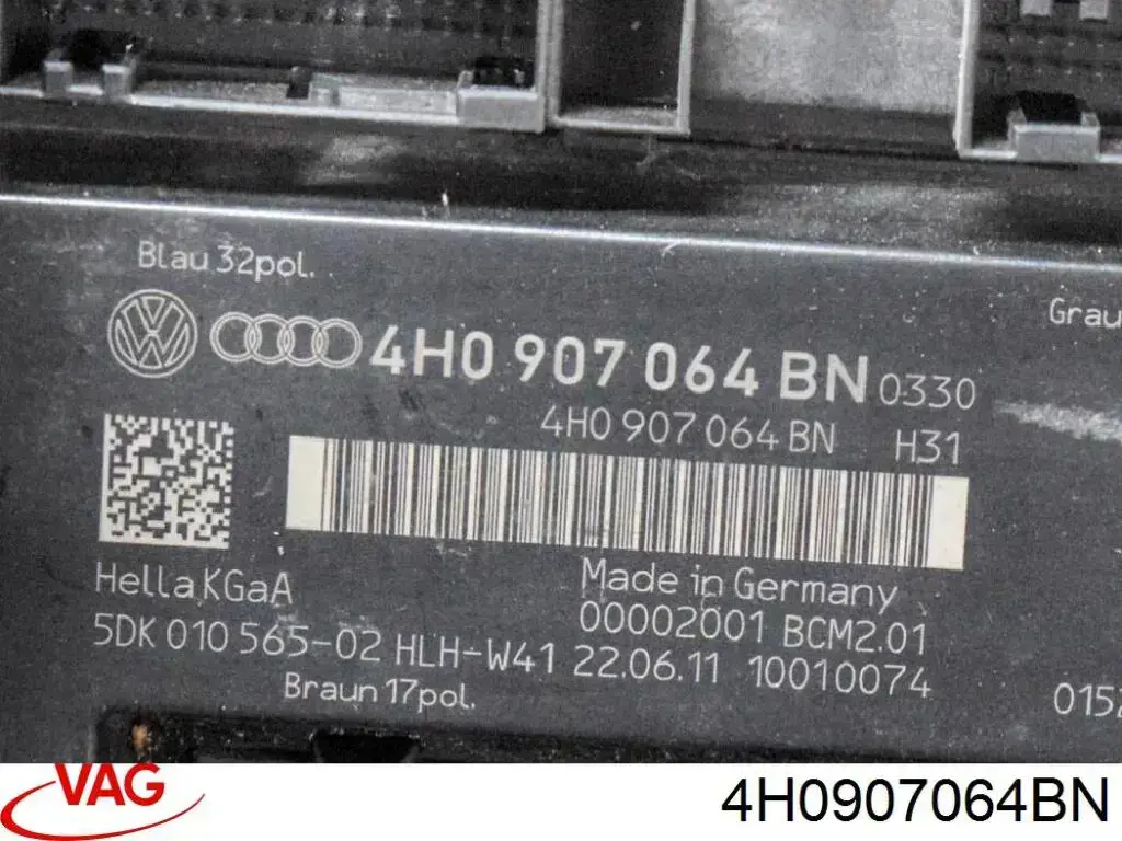 Blok komfortu VAG 4H0907064AP