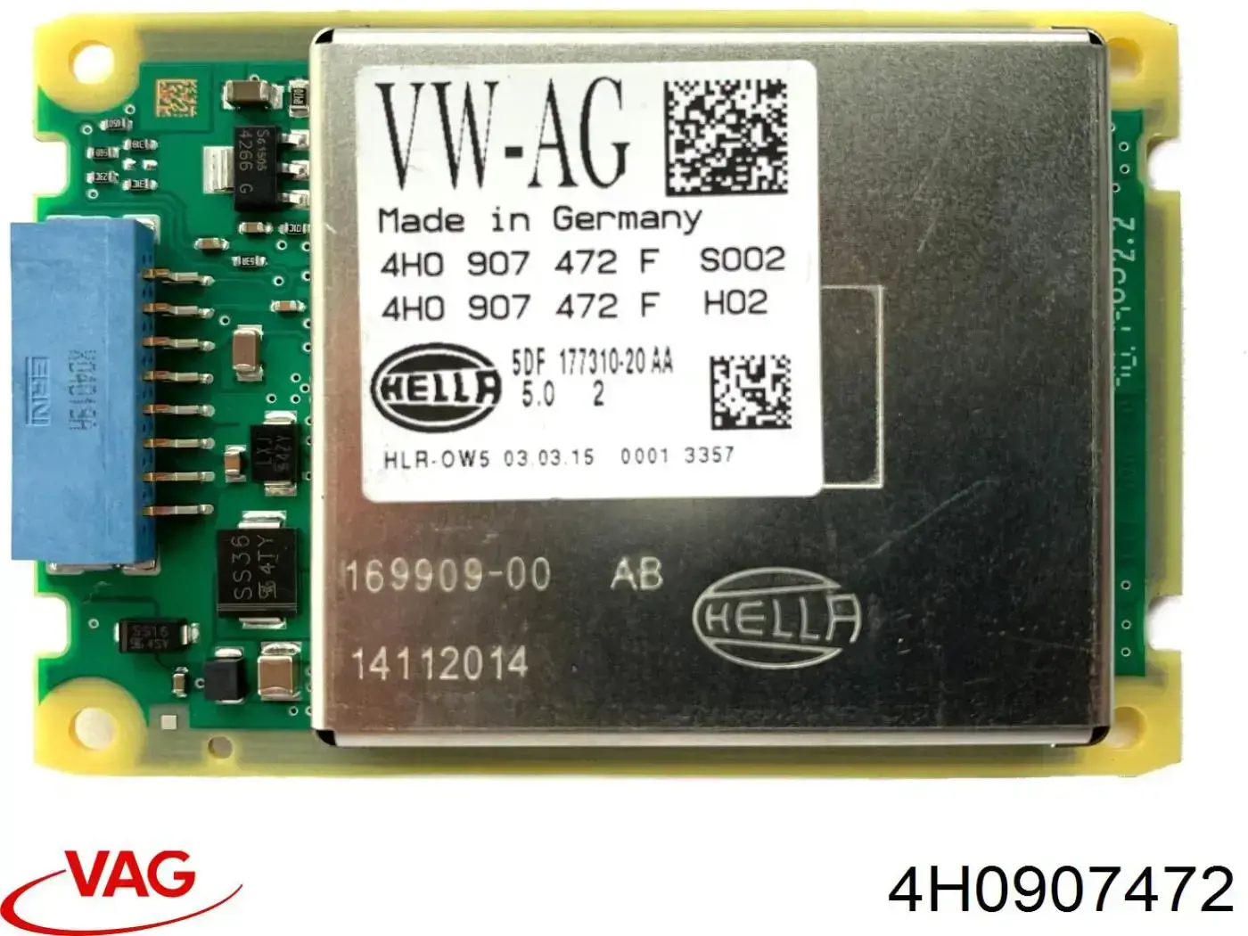 Sterownik oświetleniem adaptacyjnym VAG 4H0907472 cena, od 97,05 USD