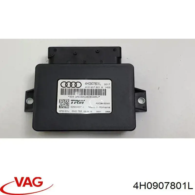 Sterownik elektromechanicznego hamulca postojowego (ręcznego) VAG 4H0907801L cena, od 131,28 USD