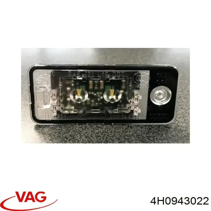 Lampa oświetlenia tylnej tablicy rejestracyjnej VAG 4H0943022 cena, od 33,41 USD