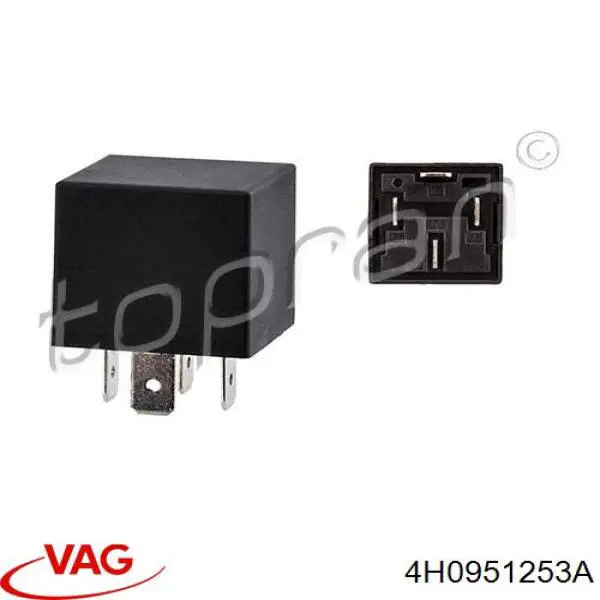 4H0951253A VAG Przekaźnik wentylatora