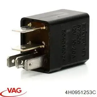 Przekaźnik rozrusznika 4H0951253C VAG