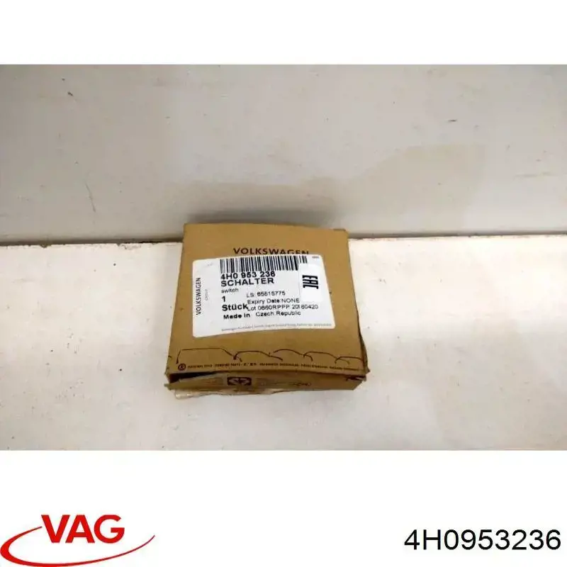 Do koszyka 4H0953236 VAG Zamek maski