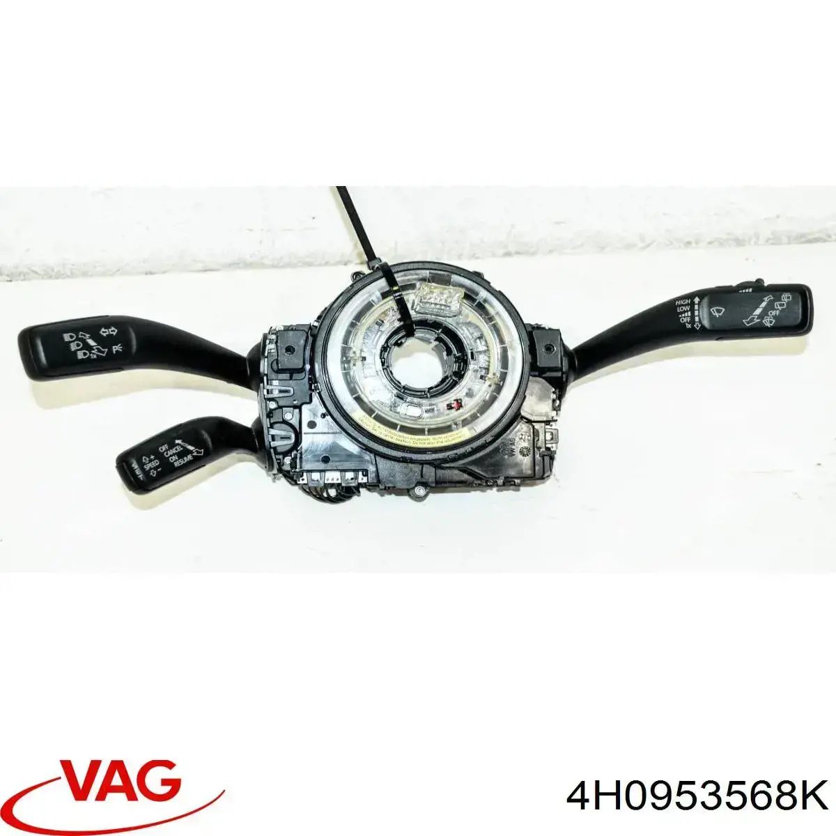 4H0953568K VAG Pierścień kontaktowy AIRBAG, taśma kierownicy