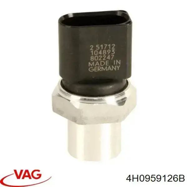 Czujnik ciśnienia bezwzględnego klimatyzacji VAG 4H0959126B cena, od 39,02 USD