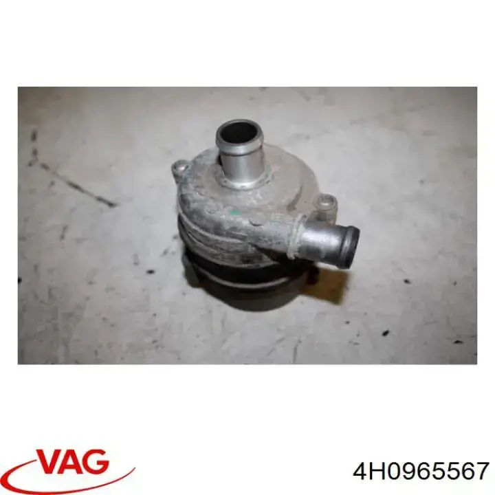 Pompa chłodzenia wodą, dodatkowa elektryczna 4H0965567 VAG