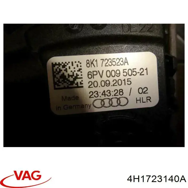 4H1723140A VAG Pedał hamulca