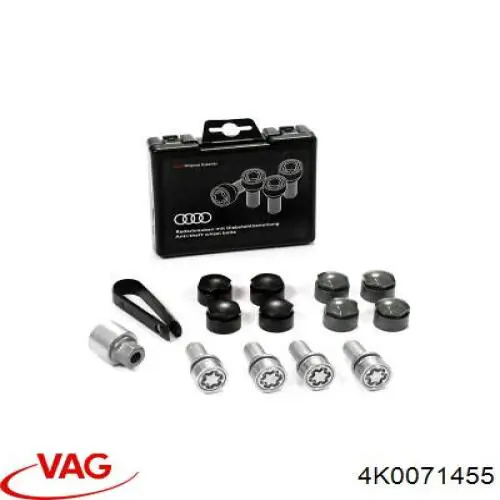 Śruba koła Audi A7 Sportback liftback (4GA, 4GF) (2010 - 2018) cena, od 160,22 USD