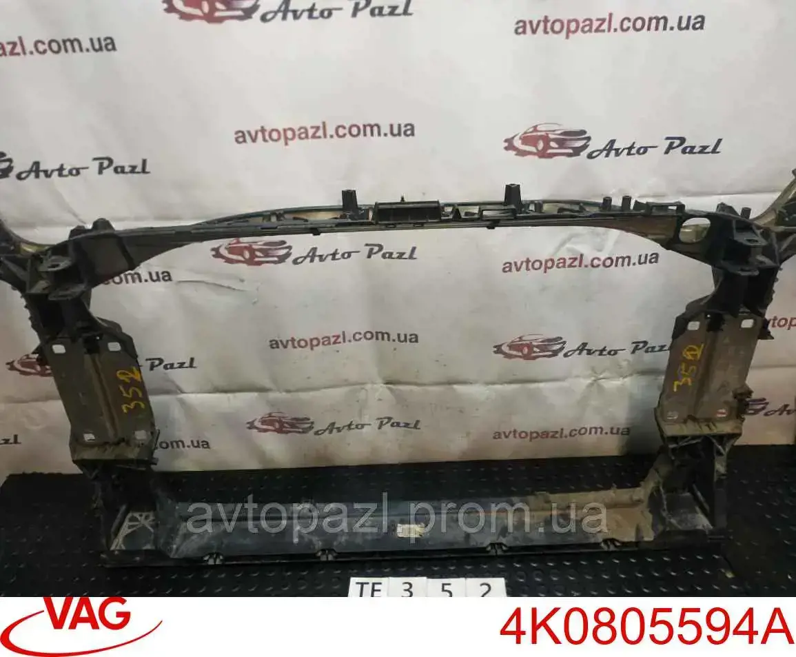 4K0805594A VAG Osłona chłodnicy kompletna (panel mocowania reflektorów)