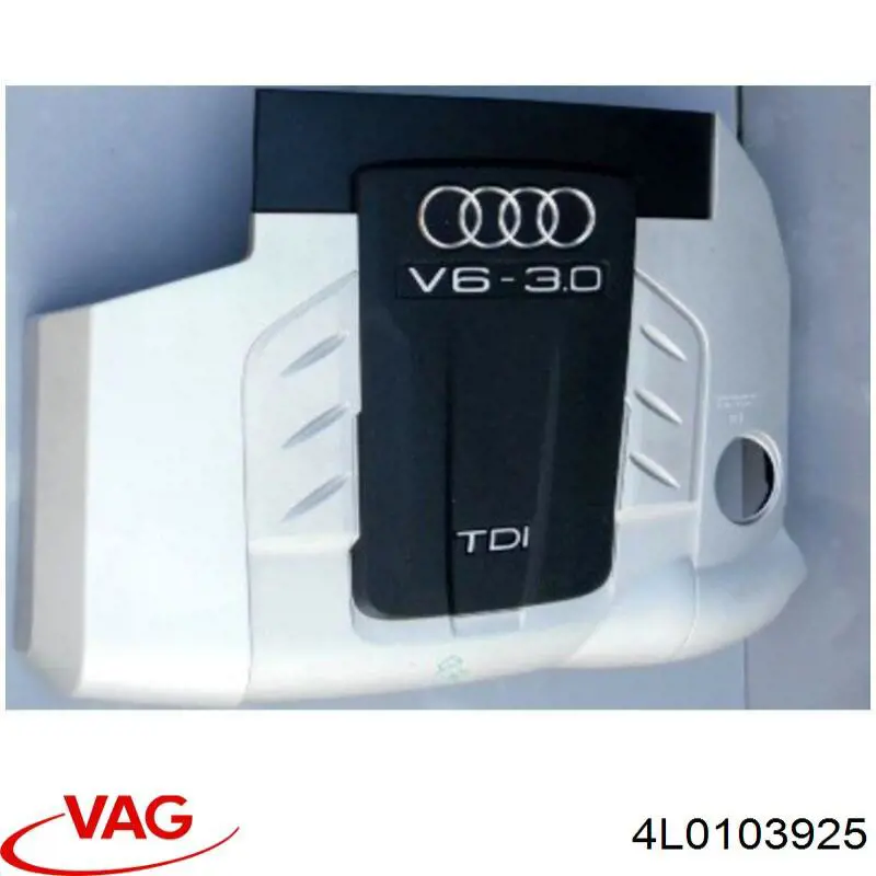 Pokrywa silnika dekoracyjna do Audi Q7  4LB