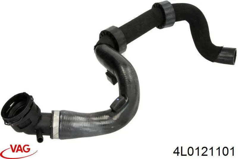 4L0121101 VAG Przewód (króciec) chłodnicy górny