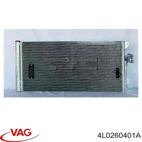 Do koszyka 4L0260401A VAG Chłodnica klimatyzacji