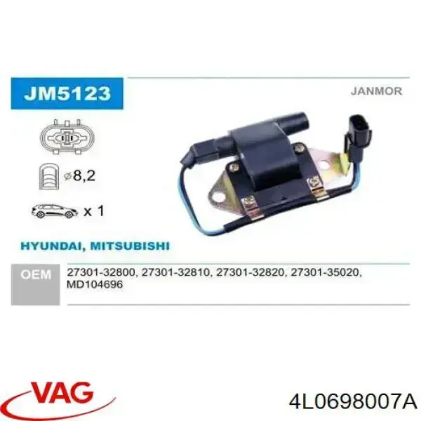 4L0698007A VAG Kompresor zawieszenia pneumatycznego