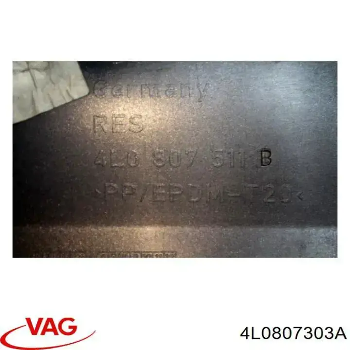 Zderzak tylny, góna część VAG 4L0807303A cena, od 475,02 USD