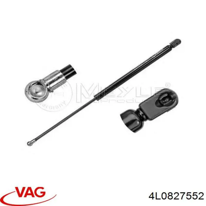 Amortyzator klapy bagażnika (3/5 drzwi-tylnych) 4L0827552 VAG