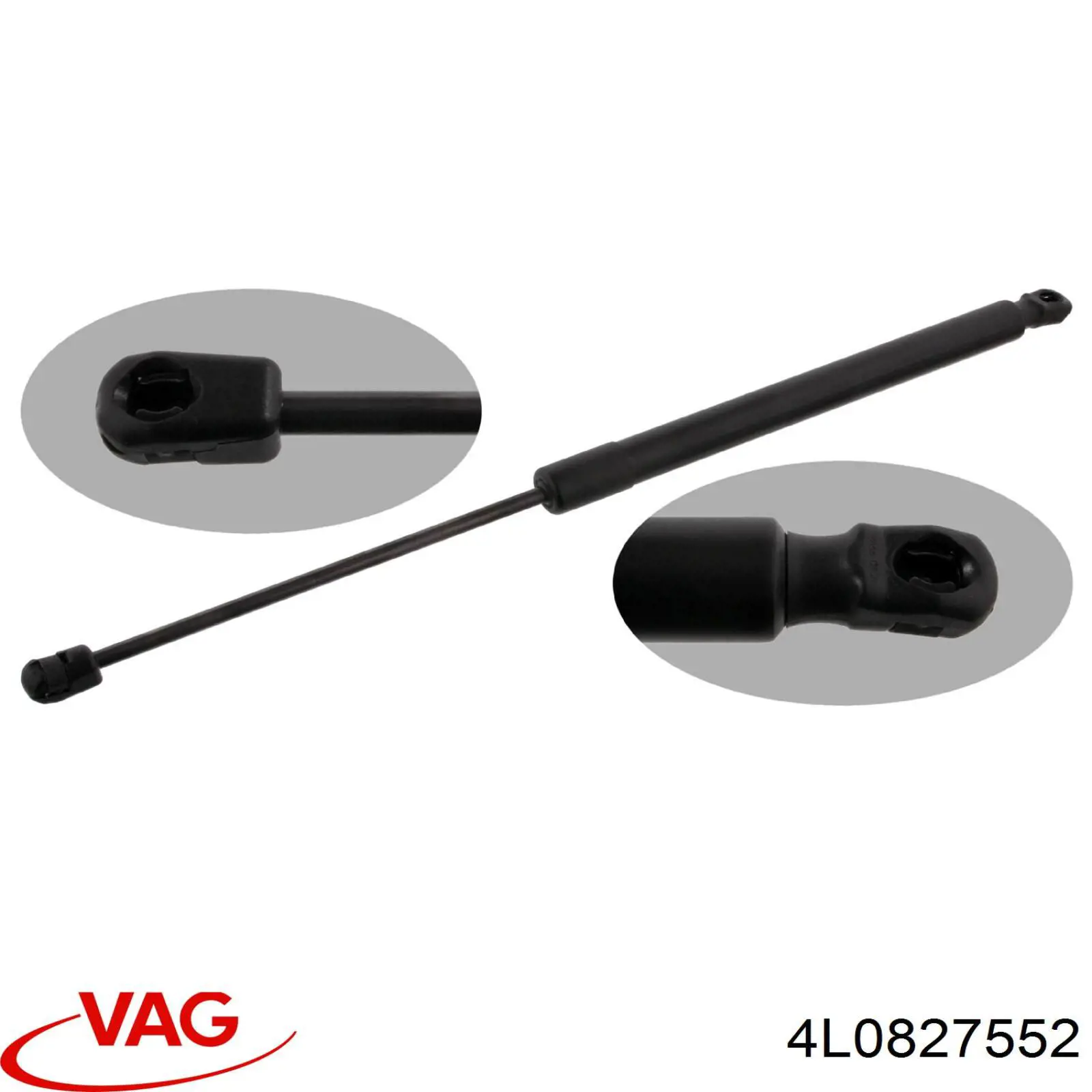 Amortyzator klapy bagażnika (3/5 drzwi-tylnych) 4L0827552 VAG