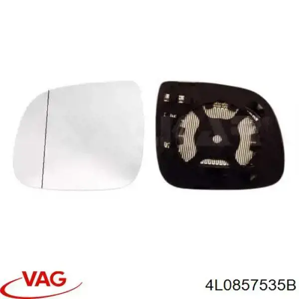 4L0857535B VAG Wkład lusterka wstecznego lewego