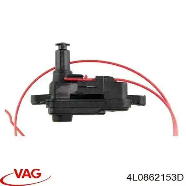 Zamek klapki wlewu paliwa = siłownik klapki wlewu paliwa VAG 4L0862153D cena, od 45,97 USD