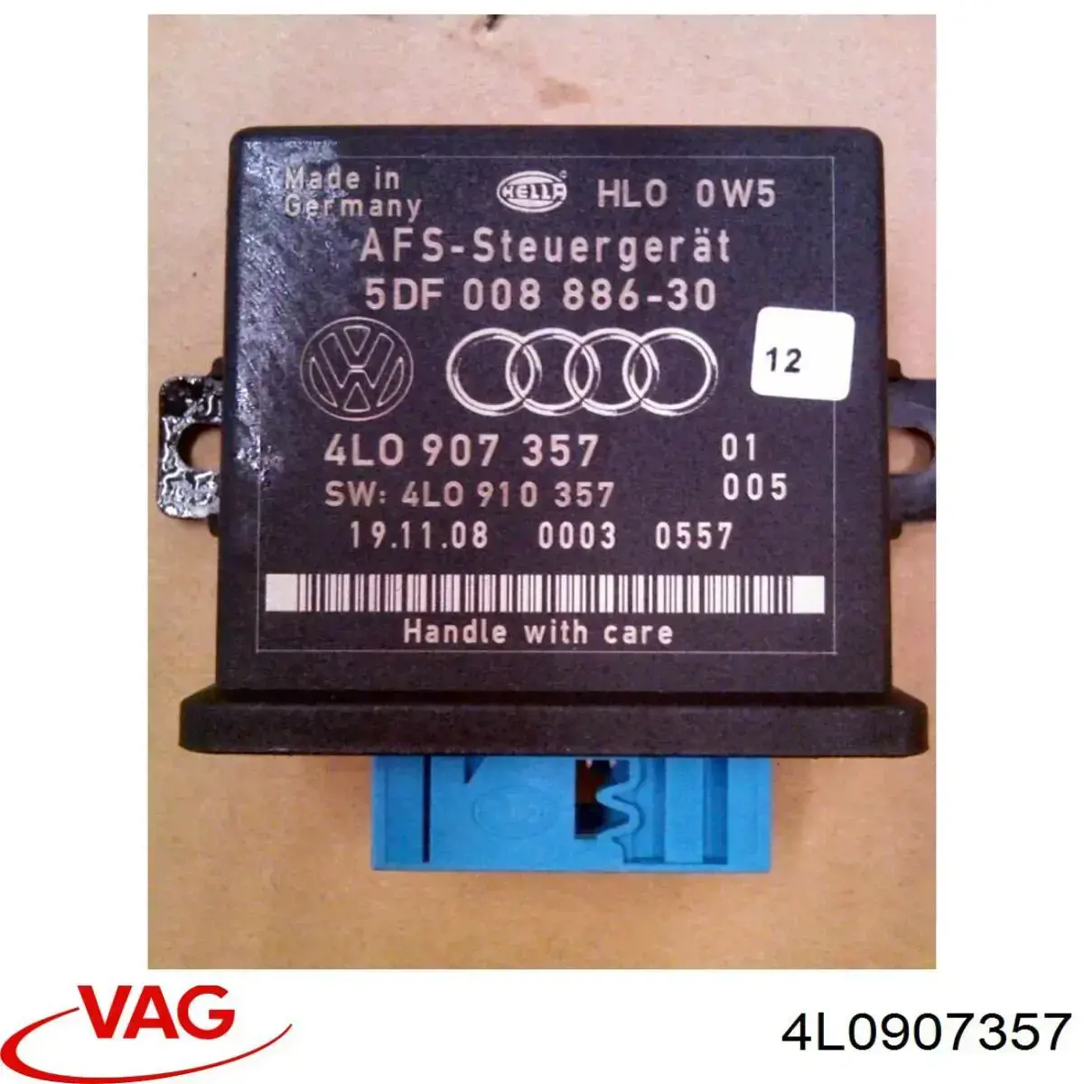 4L0907357 VAG Sterownik świateł reflektorów