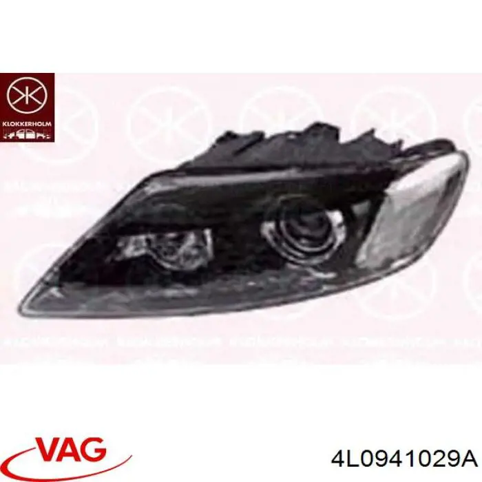 4L0941029A VAG reflektor lewy